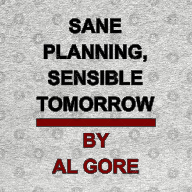 Sane Planning Sensible Tomorrow by Way of the Road